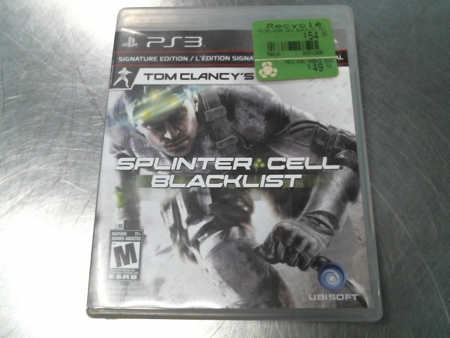 Splinter cell blacklist tom clancys