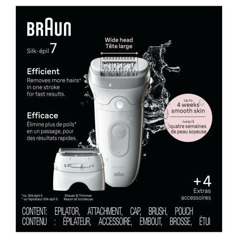 Epilateur braun neuf