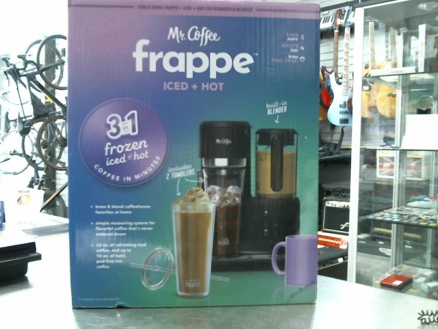 Machine a cafe et lait frapp