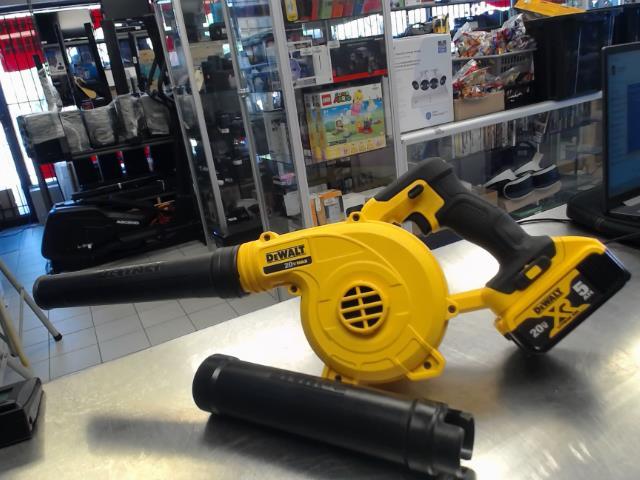 Cordless blower dewalt batt+char+acc