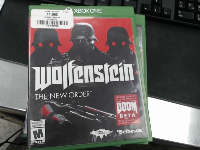 Wolfenstein new order xbox one