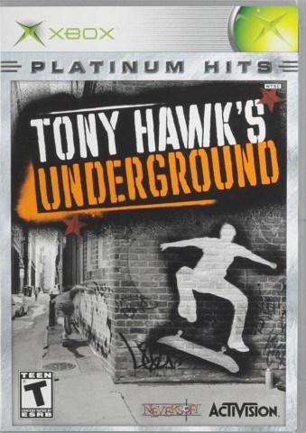Tony hawk's underground platinium hits