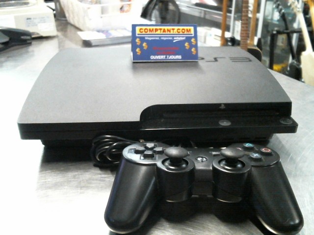 Ps3 slim 120gb avec manette cabl