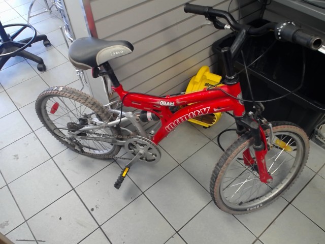 Velo for kids red infinity