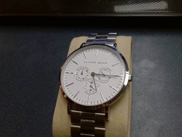 Montre homme argent