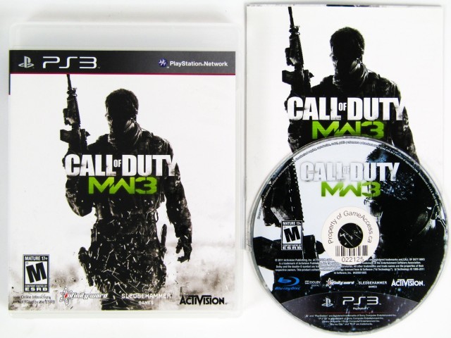 Cod mw3