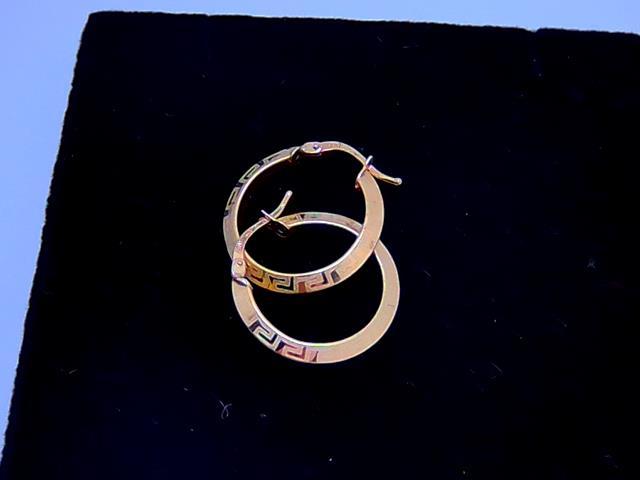 BOUCLES D OREILLES EN OR 10KT