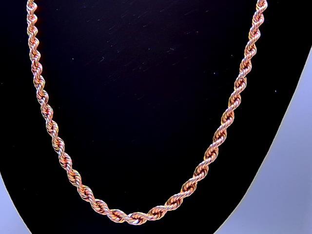 CHAINE TORSADE EN OR 10KT