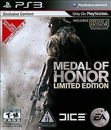 Medal of honor limited edition