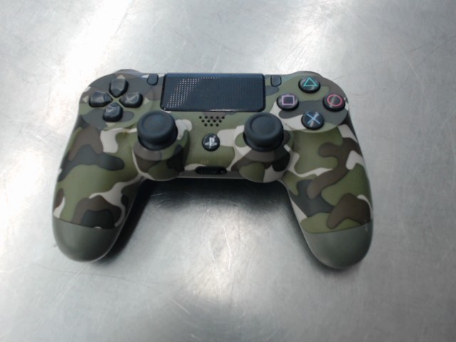 Manette sony vert camo