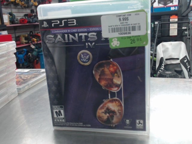 Saint's row iv commander in chief ed.
