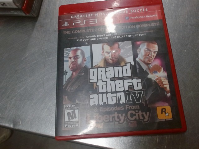 Ps3 grand theft auto 4 & liberty city