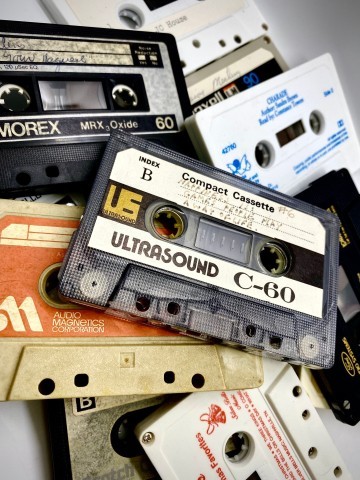 Lots de 5 casettes musique
