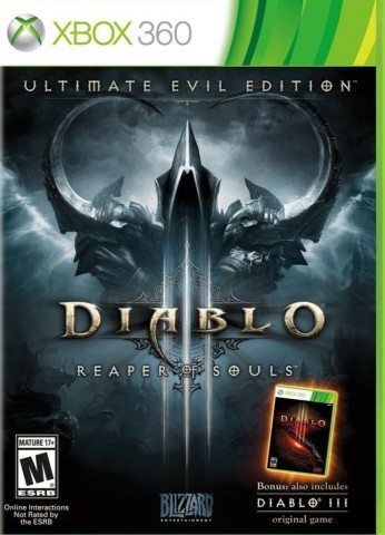 Diablo reaper of souls+diablo 3 xbox360