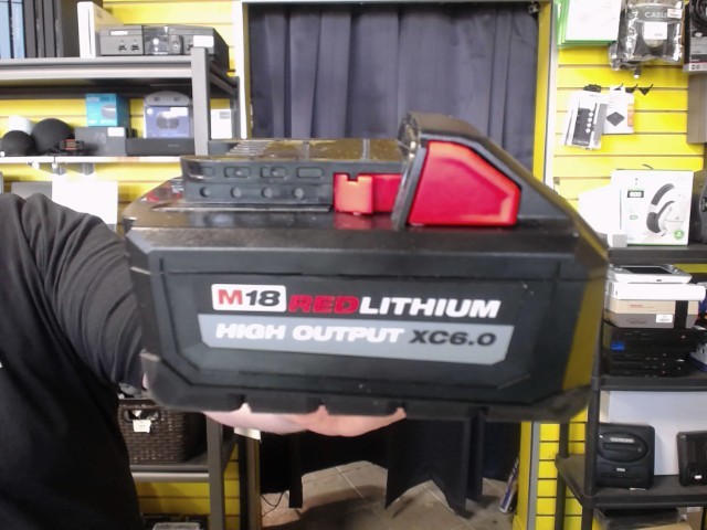 Batterie 18v red lithium 6.0ah