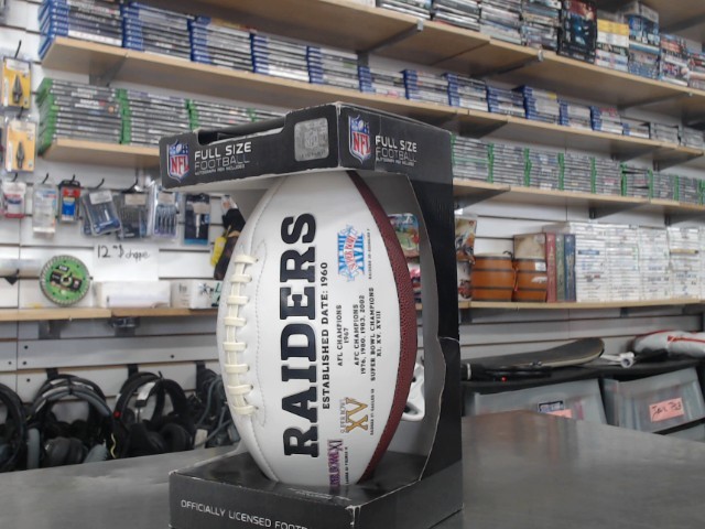 Ballon football raiders collection