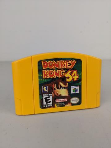 Donkey kong 64 yellow catridge