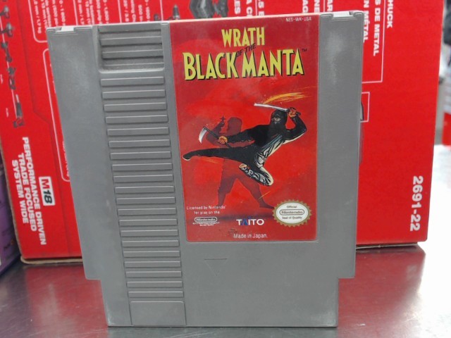 Wrath of the black manta