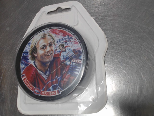 Rondelle signe par guy lafleur 1971-1985