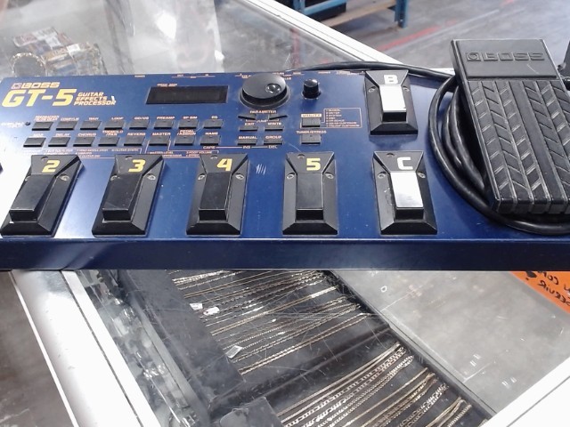 Pedale multi effet pour guitare+fil