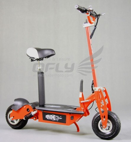 Trotinette orange electrique wuxing