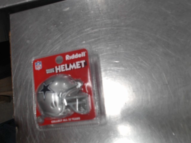 Pocketsize helmet collectible cowboys