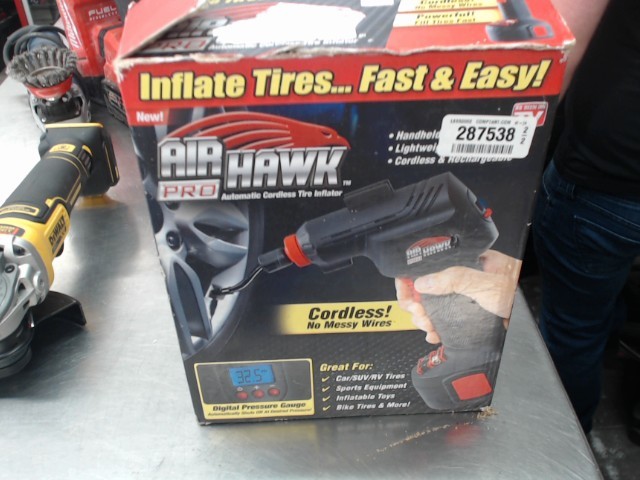 Gonfle pneu air hawk