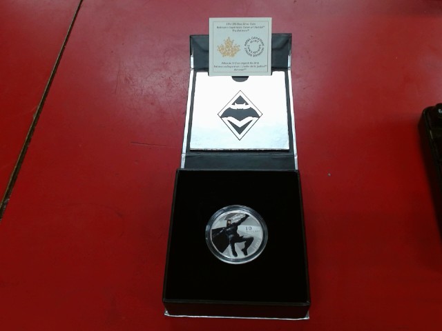 10 dollar coin canadian(batman)