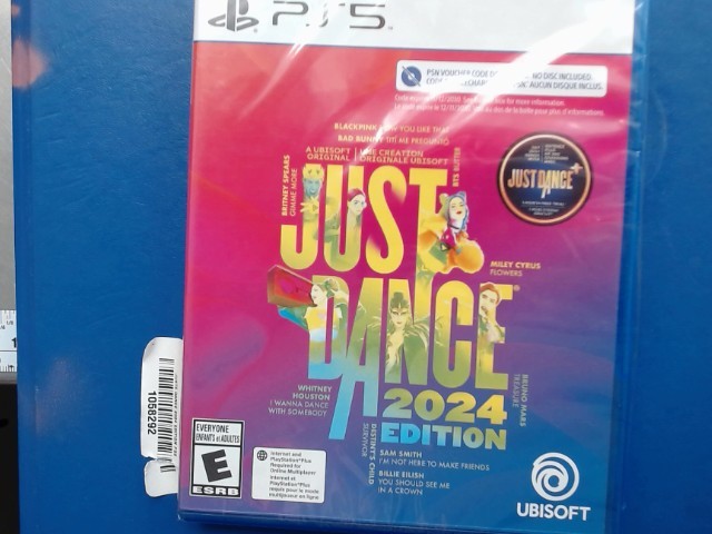 Jeu ps5 just danse 2024 edition