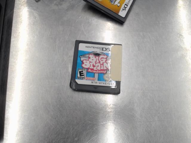 Jeu nintendo ds big brain academy