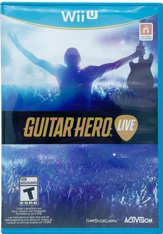Guitar hero live mauv. photo jeu seul.