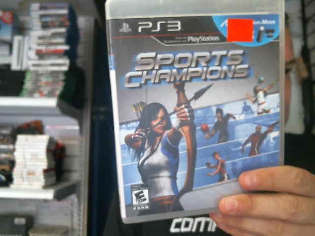 Sports champion