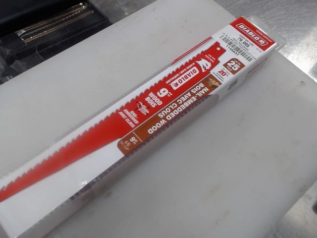 Lot de 25 lame neuf pour bois avec clous