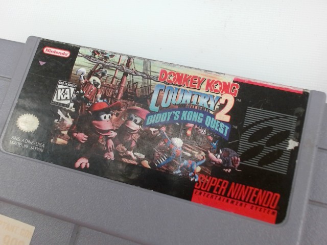 Donkey kong country 2 diddy's kong quest