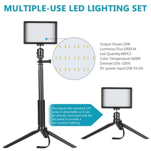Small light for photo and video