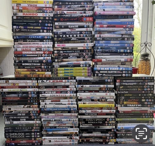 Lots de 20 dvd