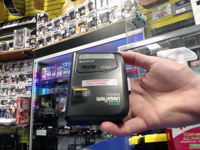 Walkman am/fm mega bass