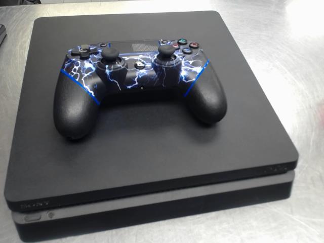 Ps4 slim + man + fils