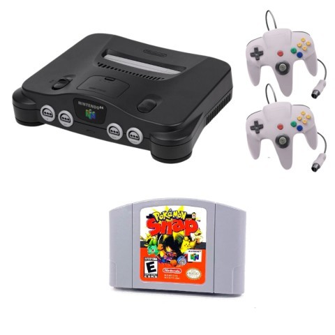 Nintendo64 +plus4 jeux+2 mannet