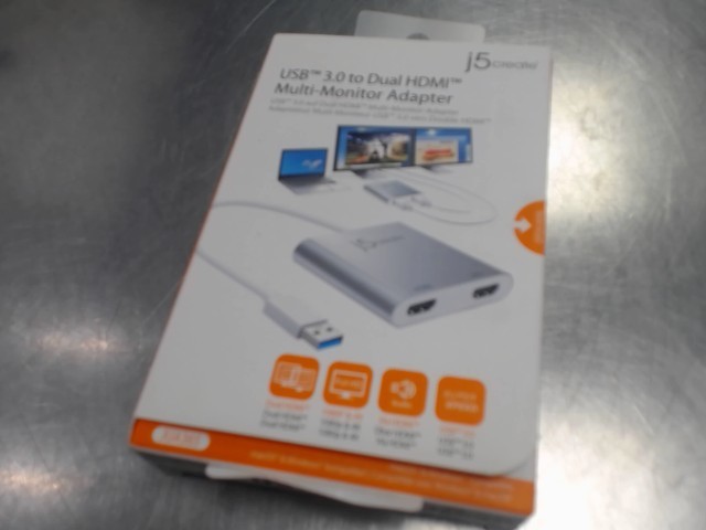 Usb 3.0 dual hdmi multi-monitor adapter