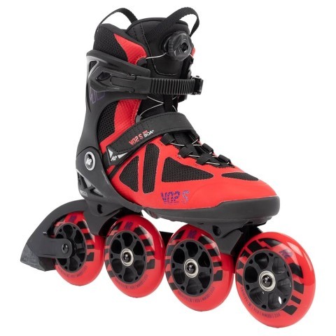 Rollerblades rouge et noir taille us 12