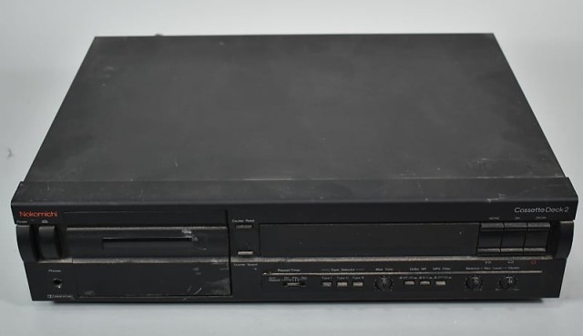 Casette deck 2 noir