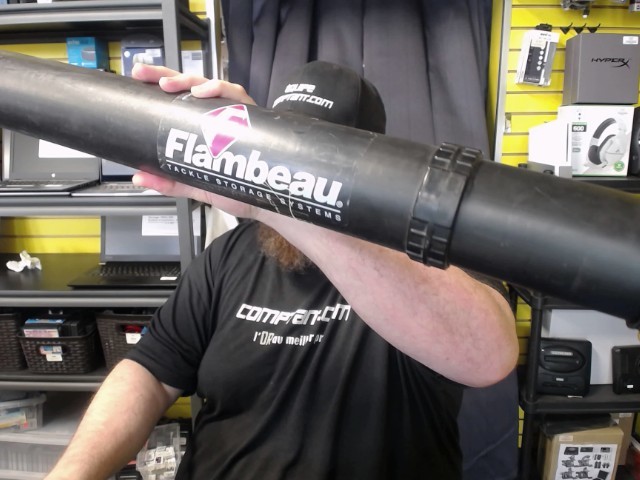 Case pour canne a peche flambeau