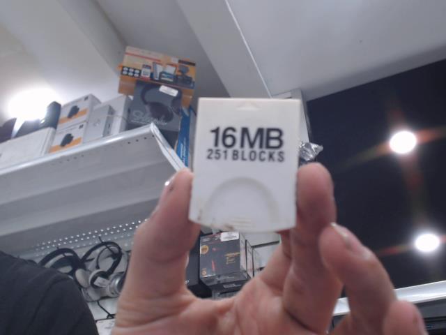 16mb 251 block memory gamecube