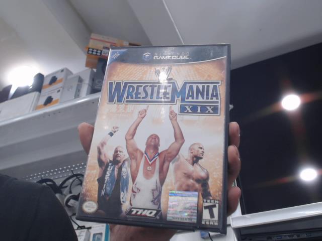 Wrestle mania xix jeu gamecube