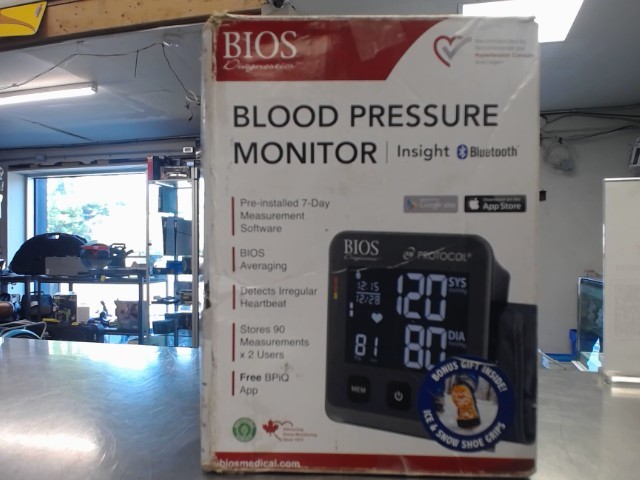 Bios diagnostic tensiomtre en boite