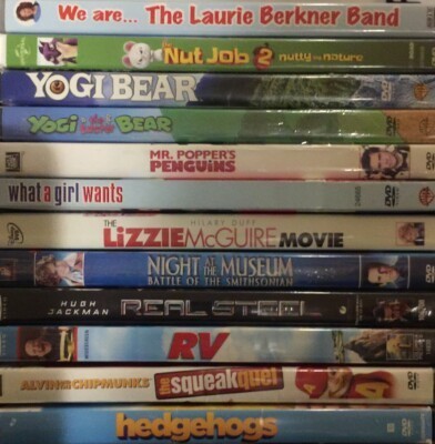Lots de 12 dvd