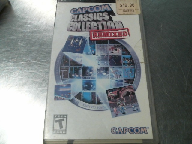 Capcom classics colleciton remixed