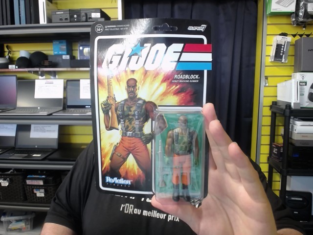Figurine gi-joe roadblock
