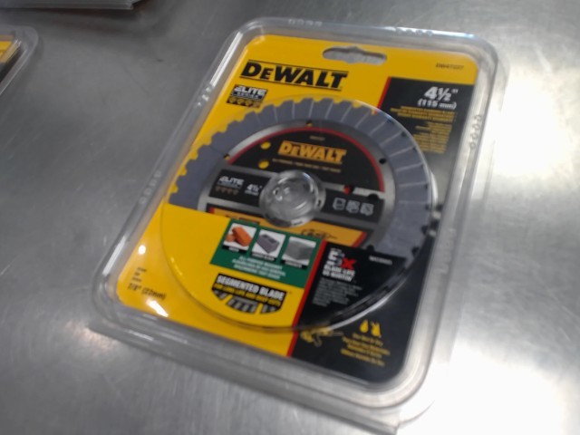 Lame dewalt 4 1/2